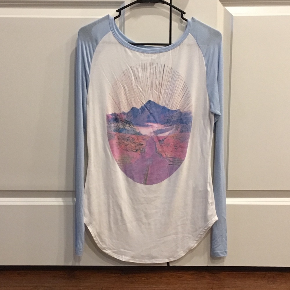 EUC landscape long sleeve tee Earthbound Trading M